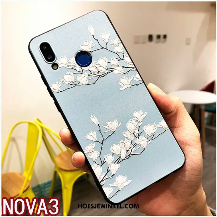 Huawei Nova 3 Hoesje Hanger Mobiele Telefoon All Inclusive, Huawei Nova 3 Hoesje Mini Rood