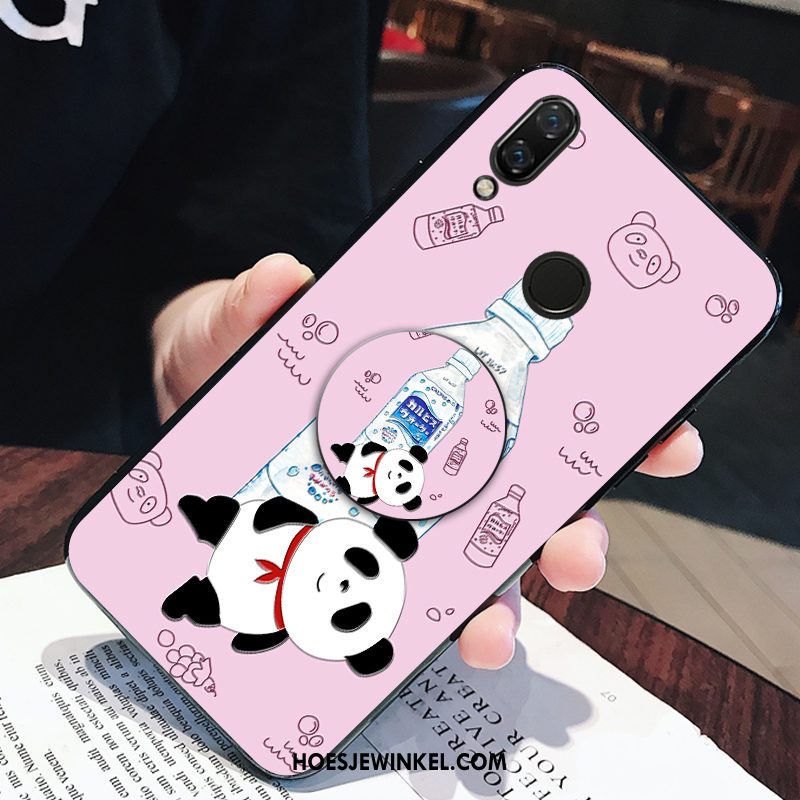 Huawei Nova 3 Hoesje Jeugd Schrobben Blauw, Huawei Nova 3 Hoesje Lovers All Inclusive