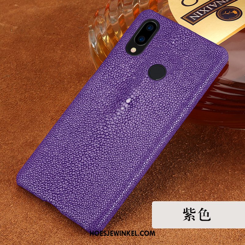 Huawei Nova 3 Hoesje Luxe Leren Etui Trendy Merk, Huawei Nova 3 Hoesje Persoonlijk Mobiele Telefoon