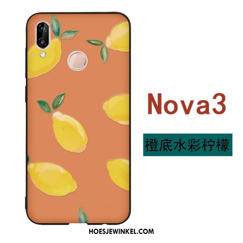 Huawei Nova 3 Hoesje Mode Mini All Inclusive, Huawei Nova 3 Hoesje Vers Mooie