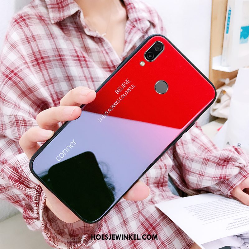 Huawei Nova 3 Hoesje Purper Scheppend Persoonlijk, Huawei Nova 3 Hoesje Rood All Inclusive