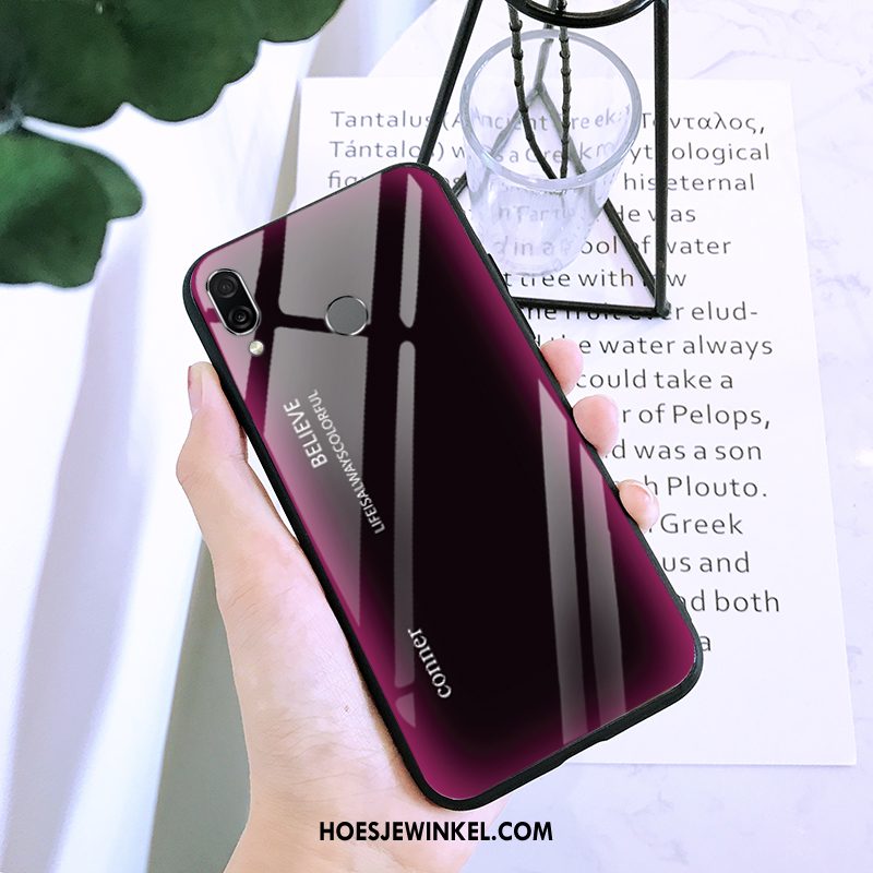 Huawei Nova 3 Hoesje Purper Scheppend Persoonlijk, Huawei Nova 3 Hoesje Rood All Inclusive