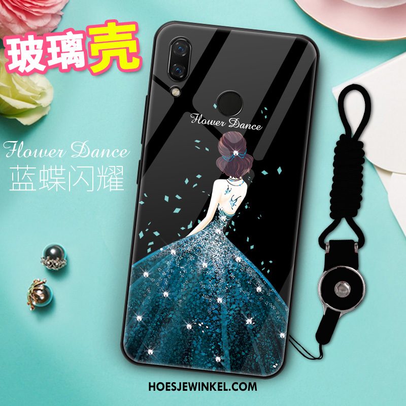 Huawei Nova 3 Hoesje Super Siliconen Trendy Merk, Huawei Nova 3 Hoesje Anti-fall Groen