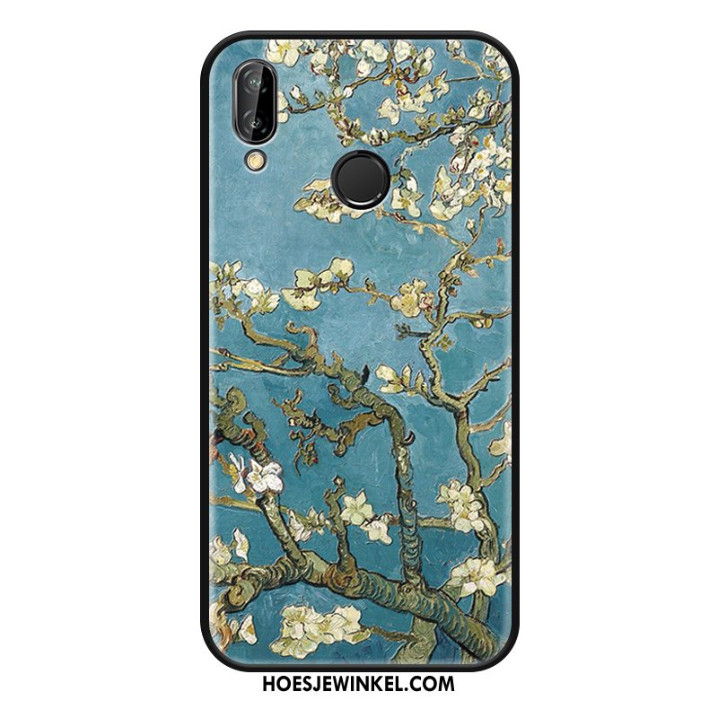 Huawei Nova 3 Hoesje Vers Kunst Schrobben, Huawei Nova 3 Hoesje Mobiele Telefoon Reliëf