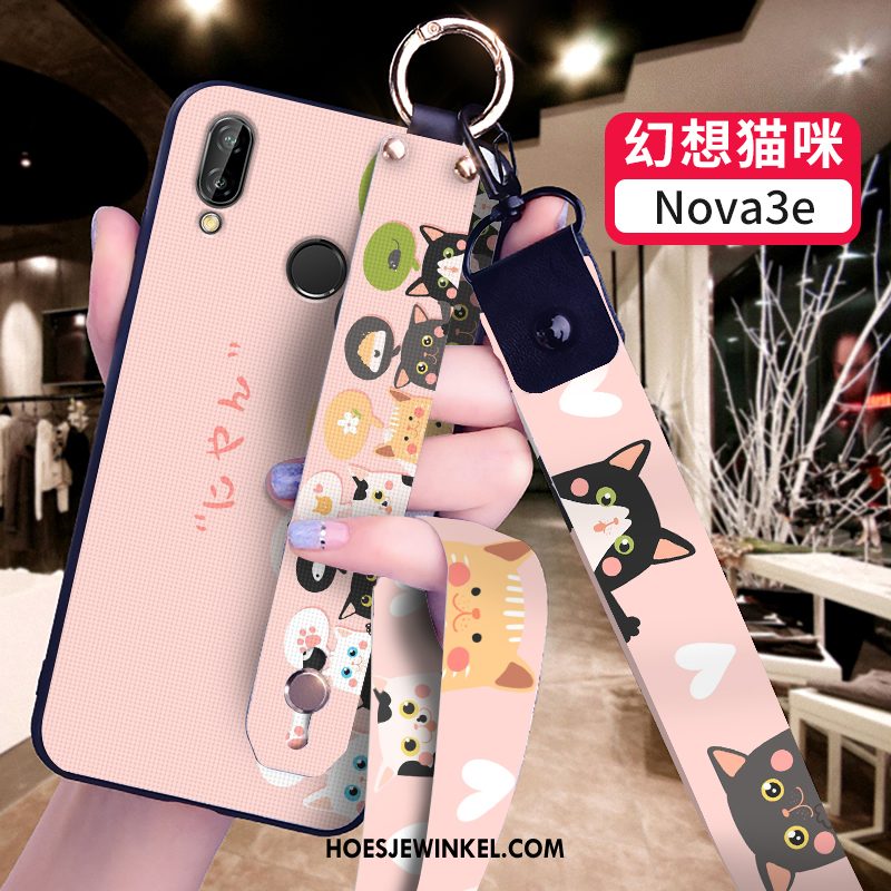 Huawei Nova 3e Hoesje Bescherming Mobiele Telefoon Mooie, Huawei Nova 3e Hoesje All Inclusive Siliconen