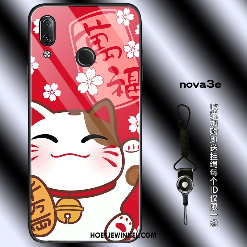 Huawei Nova 3e Hoesje Jeugd Lovers Persoonlijk, Huawei Nova 3e Hoesje Anti-fall Hoes