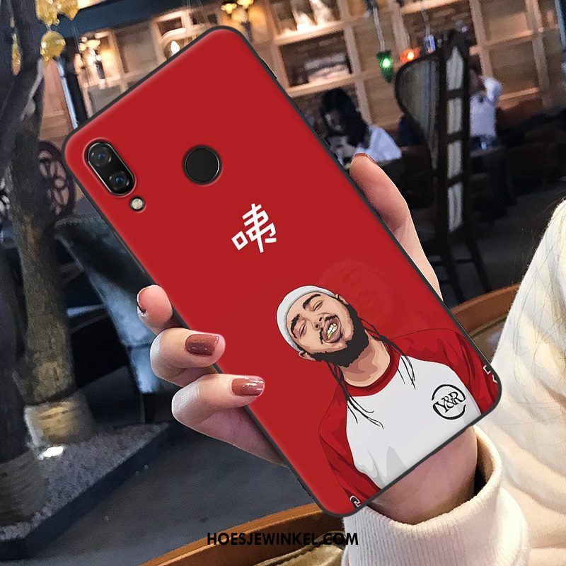 Huawei Nova 3e Hoesje Siliconen Lovers Persoonlijk, Huawei Nova 3e Hoesje Net Red Trendy Merk