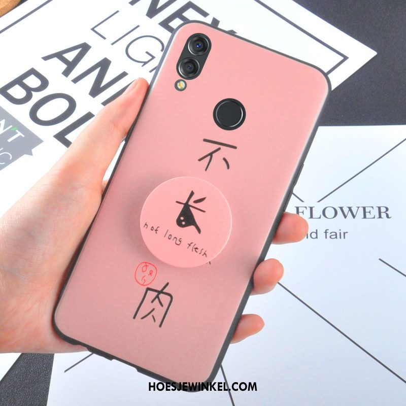 Huawei Nova 3e Hoesje Skärmskydd All Inclusive Nieuw, Huawei Nova 3e Hoesje Zacht Tempereren