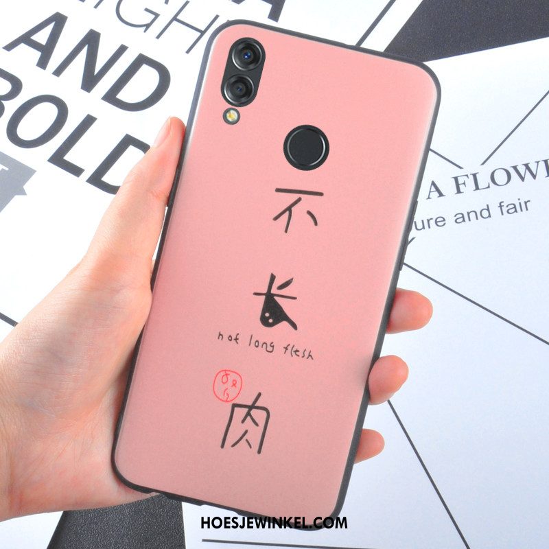 Huawei Nova 3e Hoesje Skärmskydd All Inclusive Nieuw, Huawei Nova 3e Hoesje Zacht Tempereren