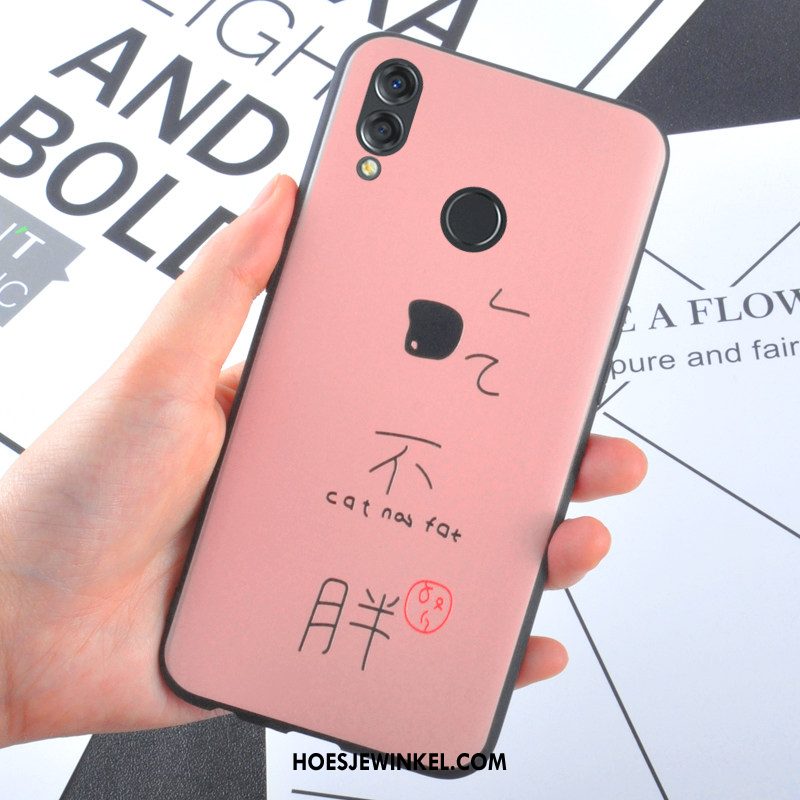 Huawei Nova 3e Hoesje Skärmskydd All Inclusive Nieuw, Huawei Nova 3e Hoesje Zacht Tempereren