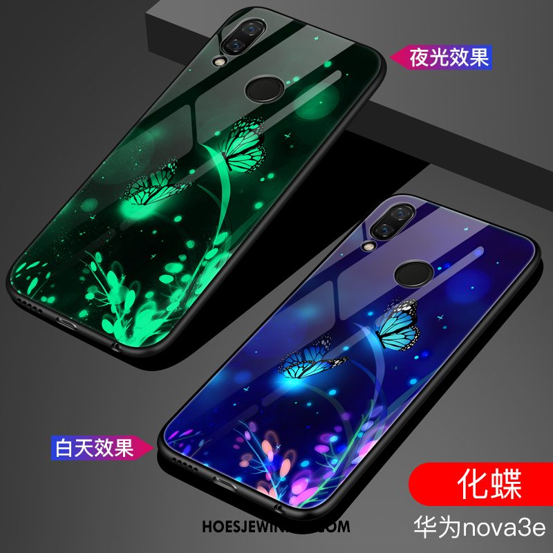 Huawei Nova 3e Hoesje Spiegel Trend Anti-fall, Huawei Nova 3e Hoesje Mode Scheppend