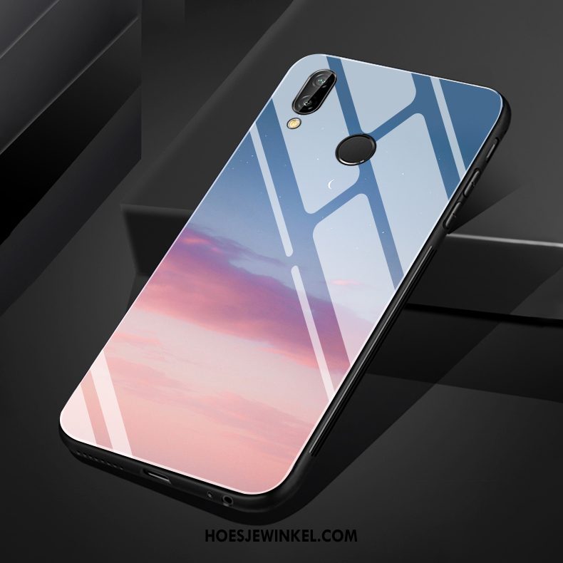 Huawei Nova 3e Hoesje Vers Eenvoudige Siliconen, Huawei Nova 3e Hoesje Licht Hemming