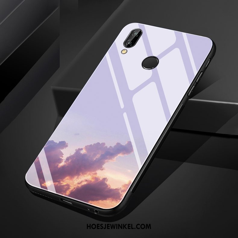 Huawei Nova 3e Hoesje Vers Eenvoudige Siliconen, Huawei Nova 3e Hoesje Licht Hemming