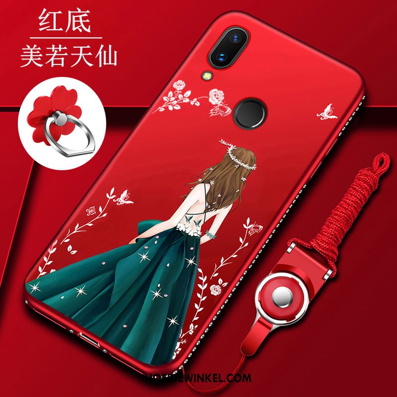 Huawei Nova 3i Hoesje All Inclusive Bescherming Zwart, Huawei Nova 3i Hoesje Siliconen Hoes