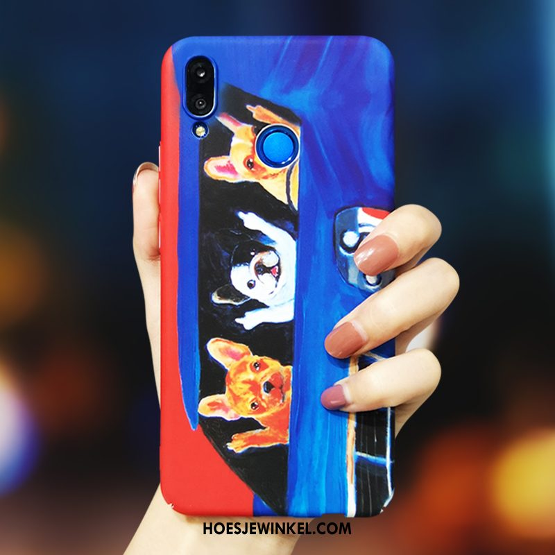 Huawei Nova 3i Hoesje All Inclusive Spotprent Lovers, Huawei Nova 3i Hoesje Bescherming Scheppend