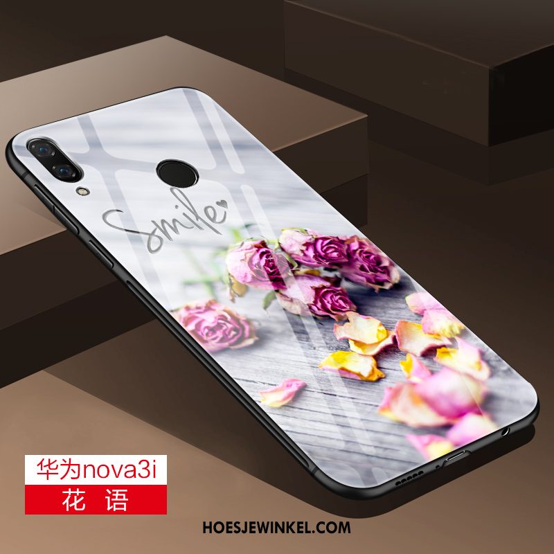 Huawei Nova 3i Hoesje Anti-fall Bescherming Trend, Huawei Nova 3i Hoesje Siliconen All Inclusive