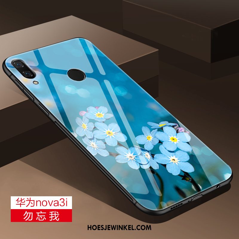 Huawei Nova 3i Hoesje Anti-fall Bescherming Trend, Huawei Nova 3i Hoesje Siliconen All Inclusive