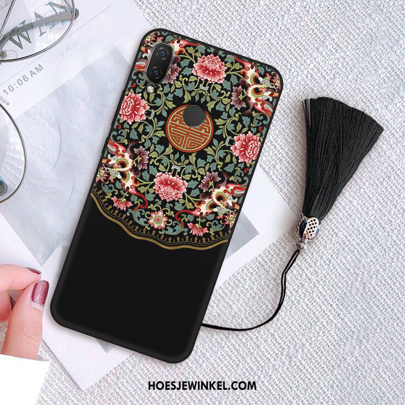 Huawei Nova 3i Hoesje Anti-fall Kwasten Jeugd, Huawei Nova 3i Hoesje Vintage Bescherming