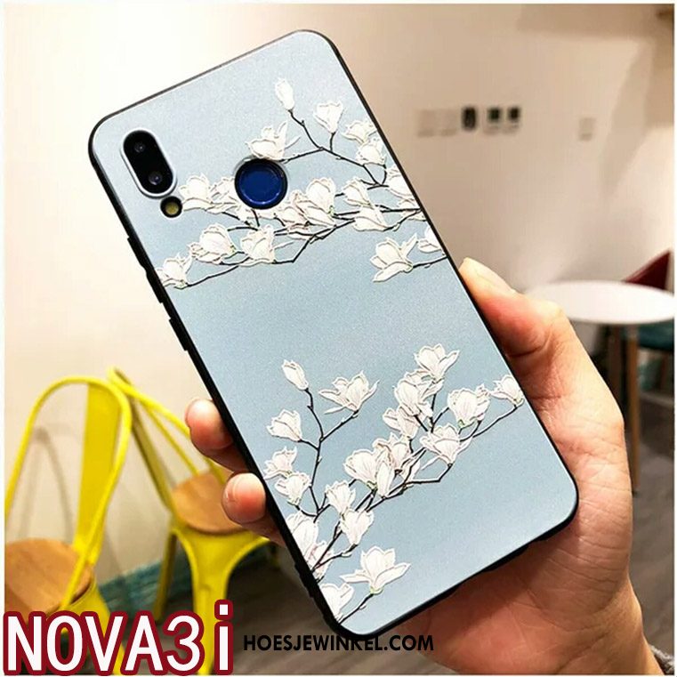 Huawei Nova 3i Hoesje Bescherming Hanger Anti-fall, Huawei Nova 3i Hoesje Mini Mobiele Telefoon