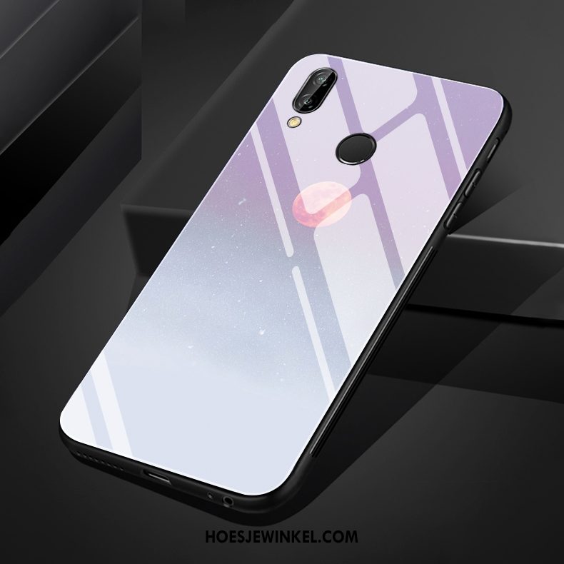 Huawei Nova 3i Hoesje Glas Vers Hoes, Huawei Nova 3i Hoesje Licht Helder