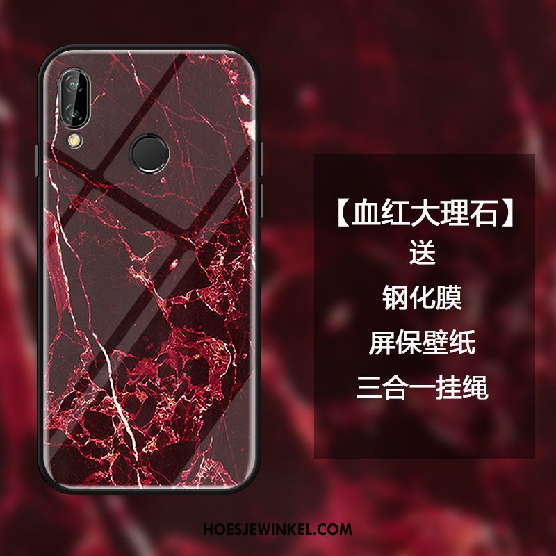 Huawei Nova 3i Hoesje Hoes Siliconen Mode, Huawei Nova 3i Hoesje Hanger Eenvoudige