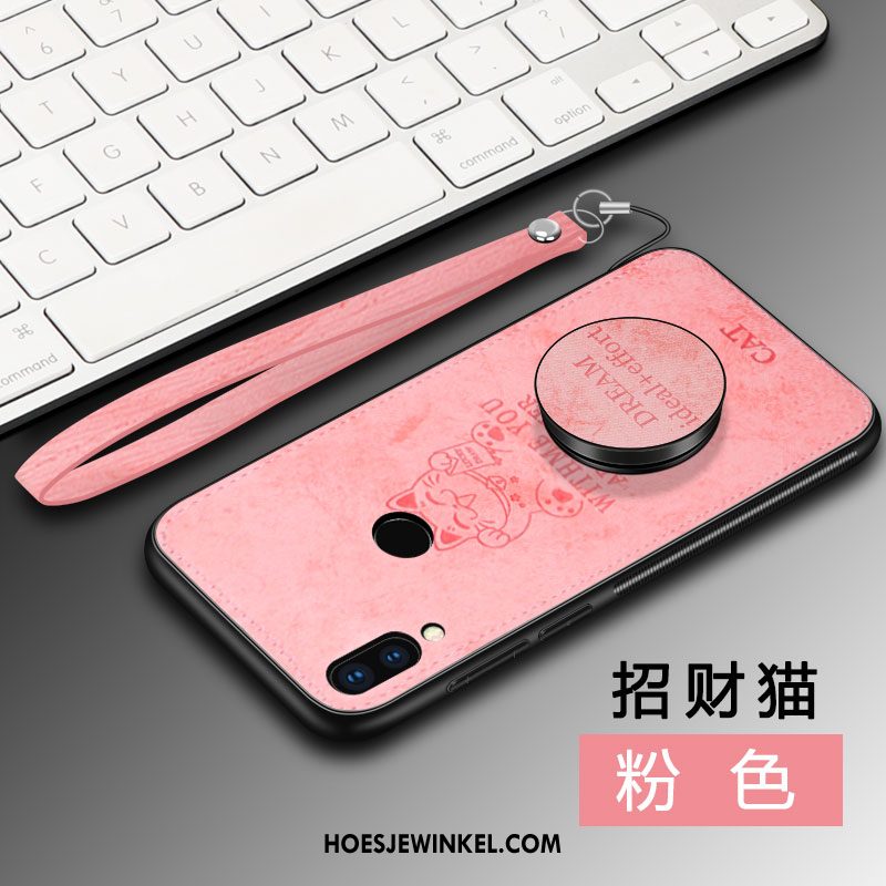 Huawei Nova 3i Hoesje Mobiele Telefoon Grijs Bescherming, Huawei Nova 3i Hoesje Ring Hoes