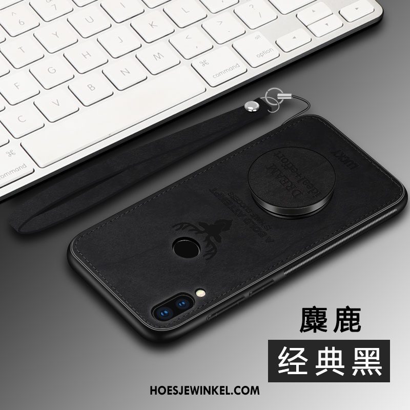 Huawei Nova 3i Hoesje Mobiele Telefoon Grijs Bescherming, Huawei Nova 3i Hoesje Ring Hoes