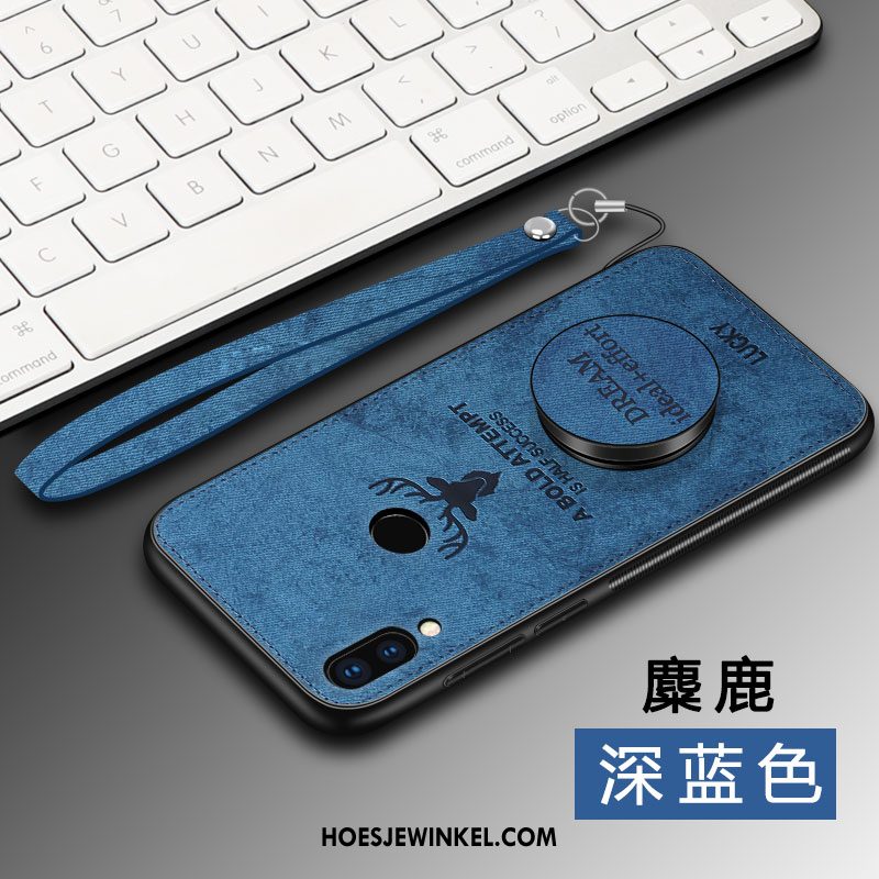 Huawei Nova 3i Hoesje Mobiele Telefoon Grijs Bescherming, Huawei Nova 3i Hoesje Ring Hoes