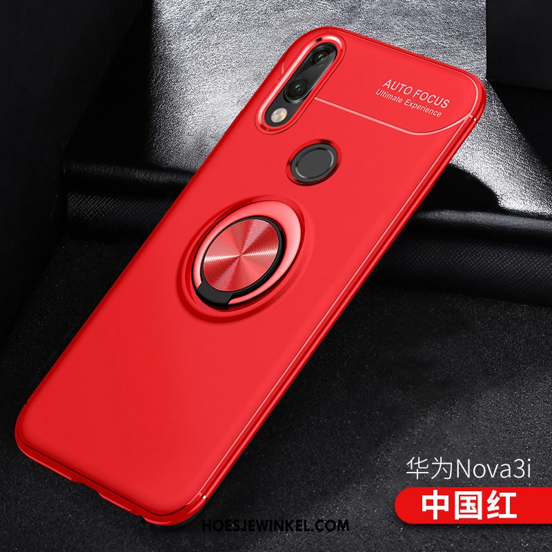 Huawei Nova 3i Hoesje Net Red Hoes All Inclusive, Huawei Nova 3i Hoesje Blauw Trend