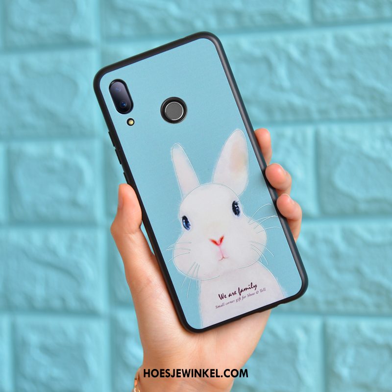 Huawei Nova 3i Hoesje Siliconen Anti-fall Reliëf, Huawei Nova 3i Hoesje Hoes Mobiele Telefoon