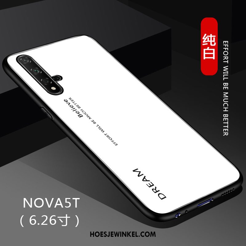 Huawei Nova 5t Hoesje Glas Hoes Verloop, Huawei Nova 5t Hoesje Bescherming All Inclusive