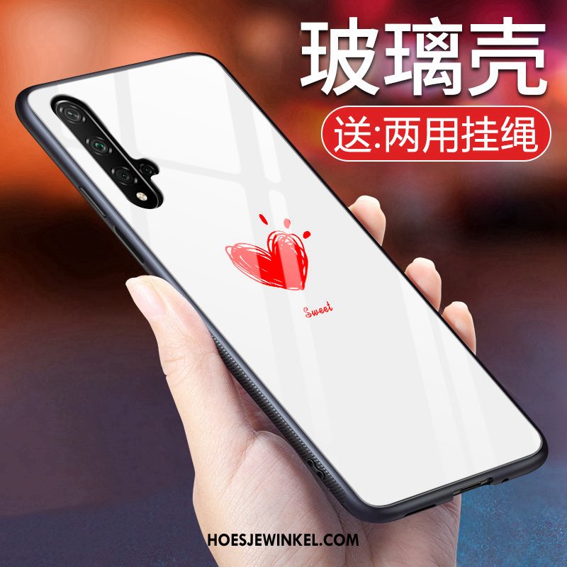 Huawei Nova 5t Hoesje Glas Mobiele Telefoon Hard, Huawei Nova 5t Hoesje Bescherming Hoes