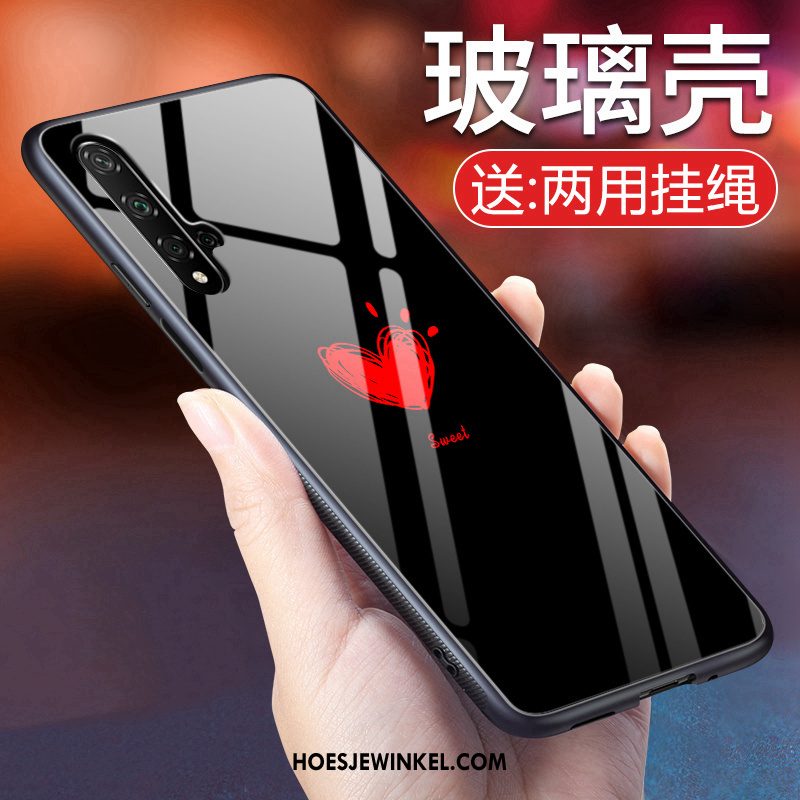 Huawei Nova 5t Hoesje Glas Mobiele Telefoon Hard, Huawei Nova 5t Hoesje Bescherming Hoes