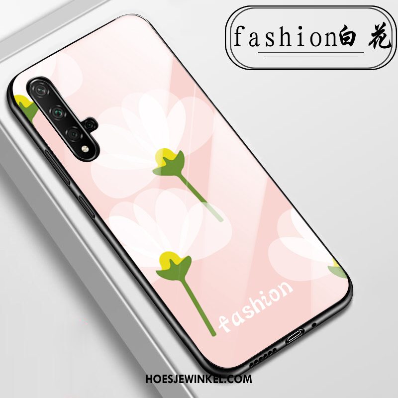 Huawei Nova 5t Hoesje Mobiele Telefoon Hoes All Inclusive, Huawei Nova 5t Hoesje Bloemen Anti-fall