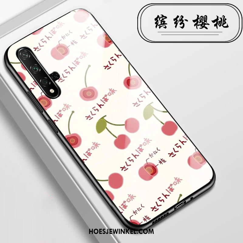 Huawei Nova 5t Hoesje Mobiele Telefoon Hoes All Inclusive, Huawei Nova 5t Hoesje Bloemen Anti-fall