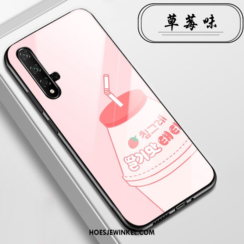 Huawei Nova 5t Hoesje Mobiele Telefoon Hoes All Inclusive, Huawei Nova 5t Hoesje Bloemen Anti-fall