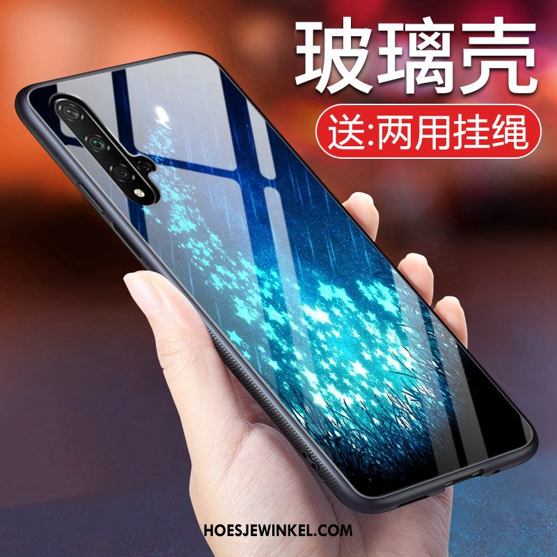 Huawei Nova 5t Hoesje Mobiele Telefoon Hoes Bescherming, Huawei Nova 5t Hoesje Purper Net Red