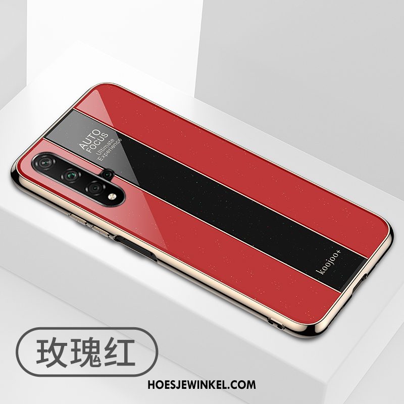 Huawei Nova 5t Hoesje Plating All Inclusive Hoes, Huawei Nova 5t Hoesje Wit Mobiele Telefoon