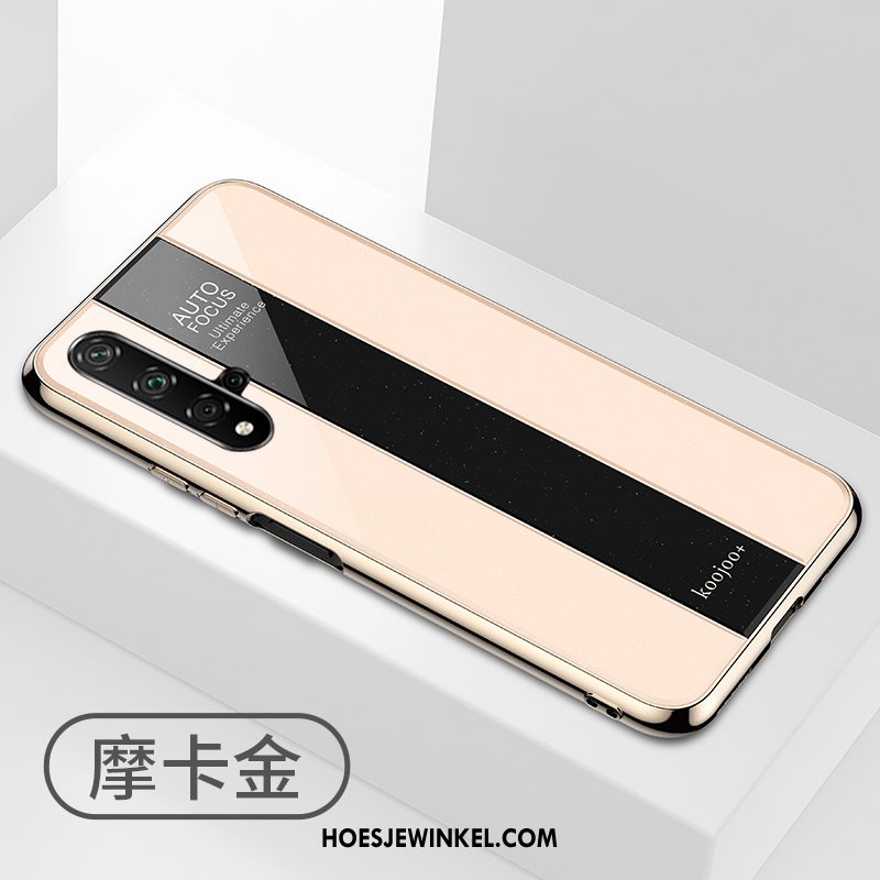 Huawei Nova 5t Hoesje Plating All Inclusive Hoes, Huawei Nova 5t Hoesje Wit Mobiele Telefoon