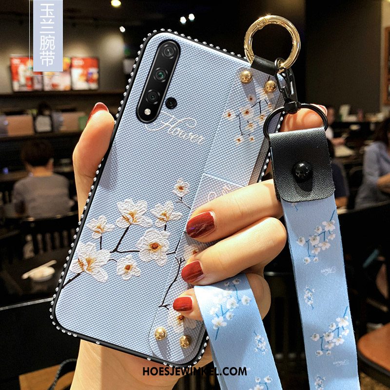 Huawei Nova 5t Hoesje Scheppend Bescherming Anti-fall, Huawei Nova 5t Hoesje Siliconen Mobiele Telefoon