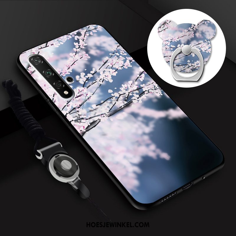 Huawei Nova 5t Hoesje Siliconen Bescherming Mobiele Telefoon, Huawei Nova 5t Hoesje Hoes Blauw