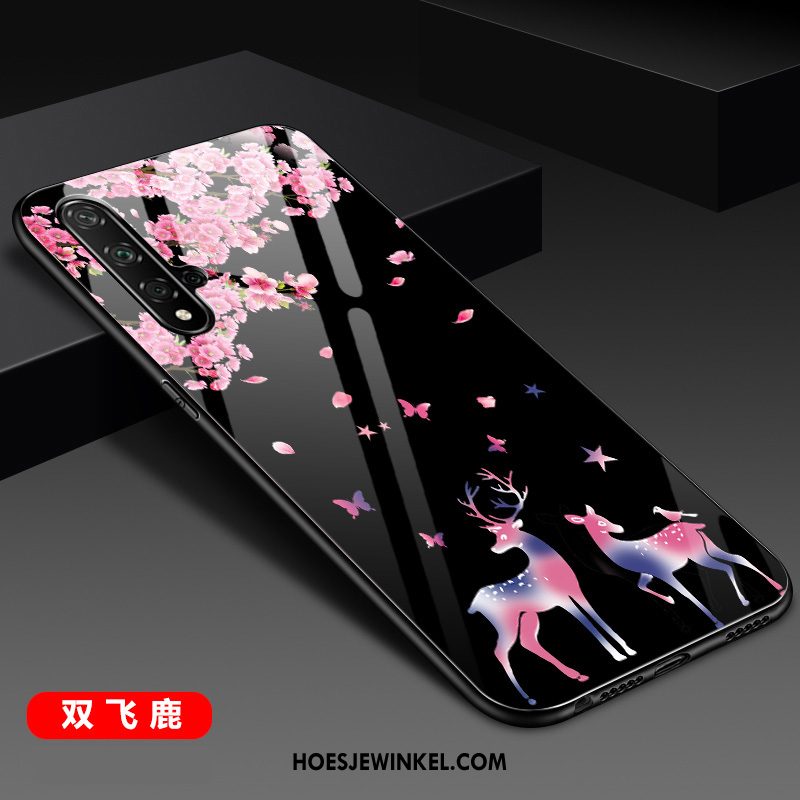 Huawei Nova 5t Hoesje Zacht Mode All Inclusive, Huawei Nova 5t Hoesje Bescherming Glas
