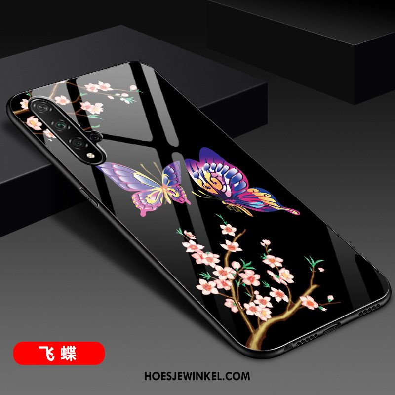 Huawei Nova 5t Hoesje Zacht Mode All Inclusive, Huawei Nova 5t Hoesje Bescherming Glas