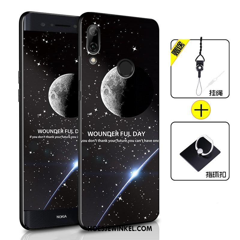 Huawei P Smart 2019 Hoesje All Inclusive Siliconen Zwart, Huawei P Smart 2019 Hoesje Hoes Mobiele Telefoon