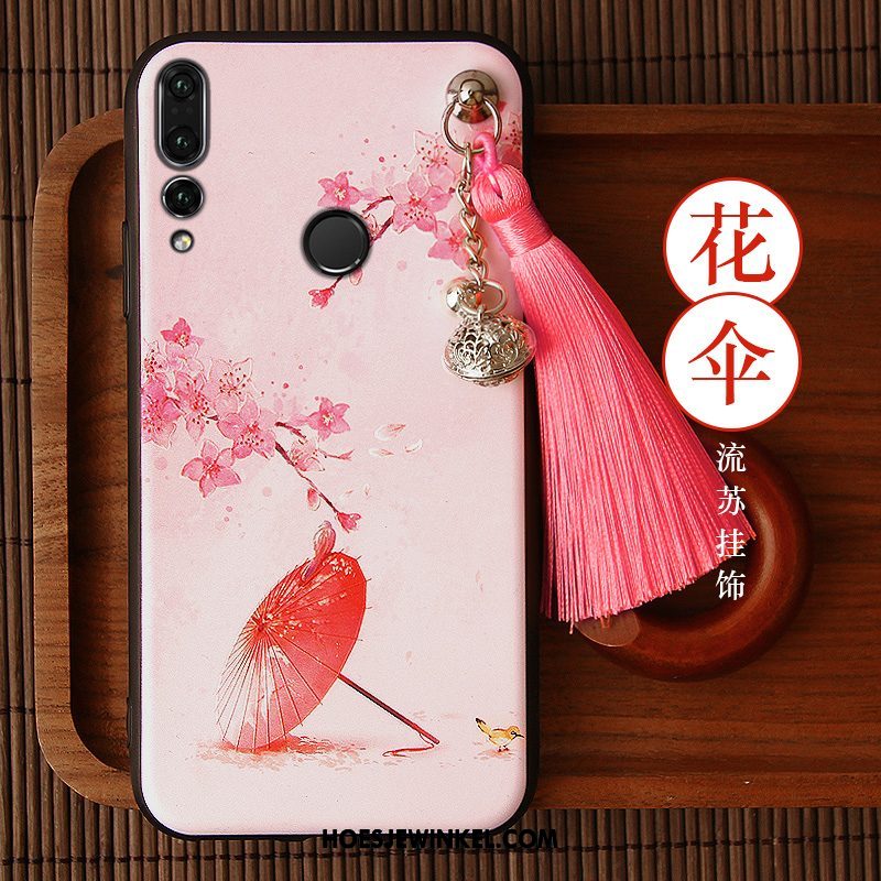 Huawei P Smart+ 2019 Hoesje Anti-fall Pu Persoonlijk, Huawei P Smart+ 2019 Hoesje Vintage Hoes