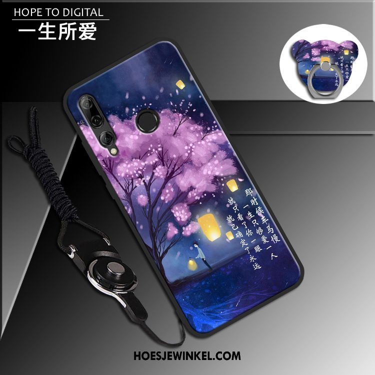 Huawei P Smart+ 2019 Hoesje Bescherming Scheppend Siliconen, Huawei P Smart+ 2019 Hoesje Hoes Anti-fall