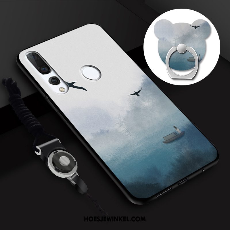 Huawei P Smart+ 2019 Hoesje Groen Mobiele Telefoon Zacht, Huawei P Smart+ 2019 Hoesje Hoes Anti-fall