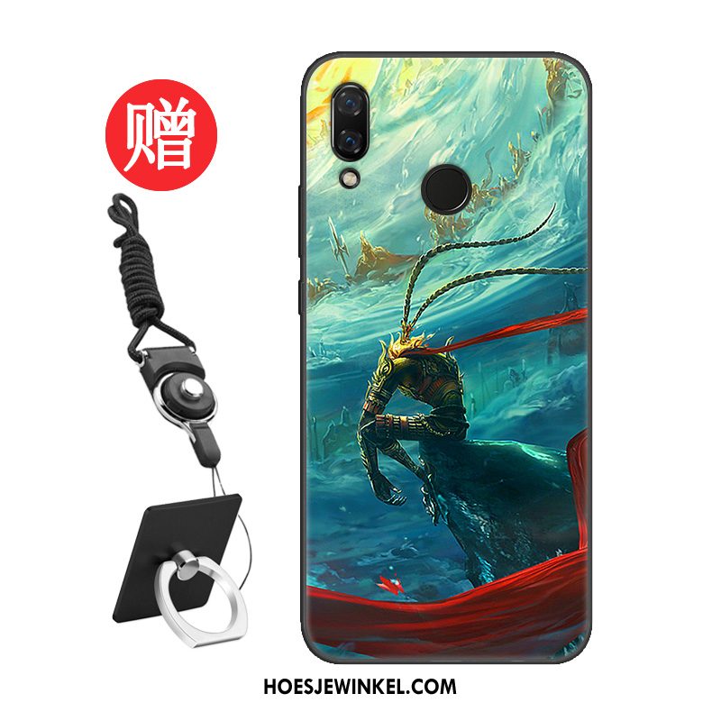 Huawei P Smart 2019 Hoesje Hoes Anti-fall Rood, Huawei P Smart 2019 Hoesje Bescherming All Inclusive