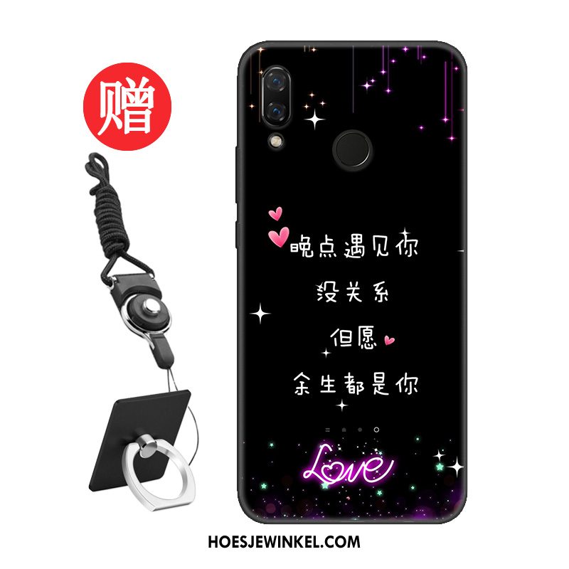 Huawei P Smart 2019 Hoesje Hoes Anti-fall Rood, Huawei P Smart 2019 Hoesje Bescherming All Inclusive