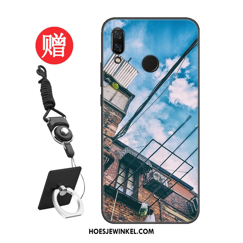 Huawei P Smart 2019 Hoesje Hoes Anti-fall Rood, Huawei P Smart 2019 Hoesje Bescherming All Inclusive